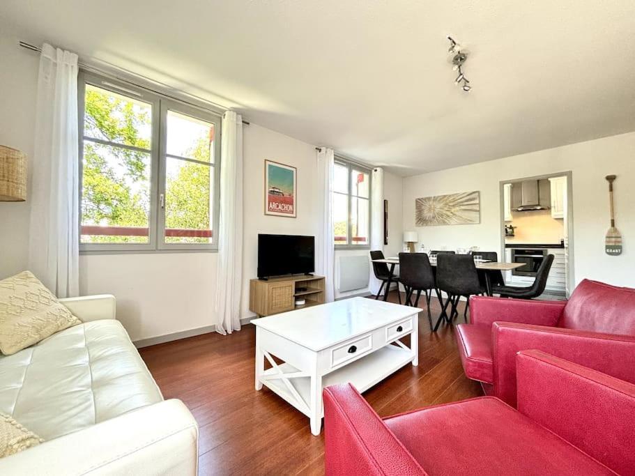 Agreable Appartement Proche De La Mer Arcachon Ngoại thất bức ảnh
